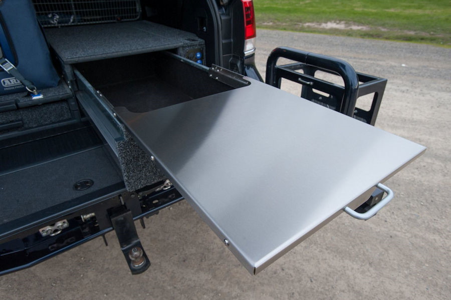 ARB Outback Solutions Outback Ausziehtisch für Schublade RD1045, Edelstahl, 535 mm