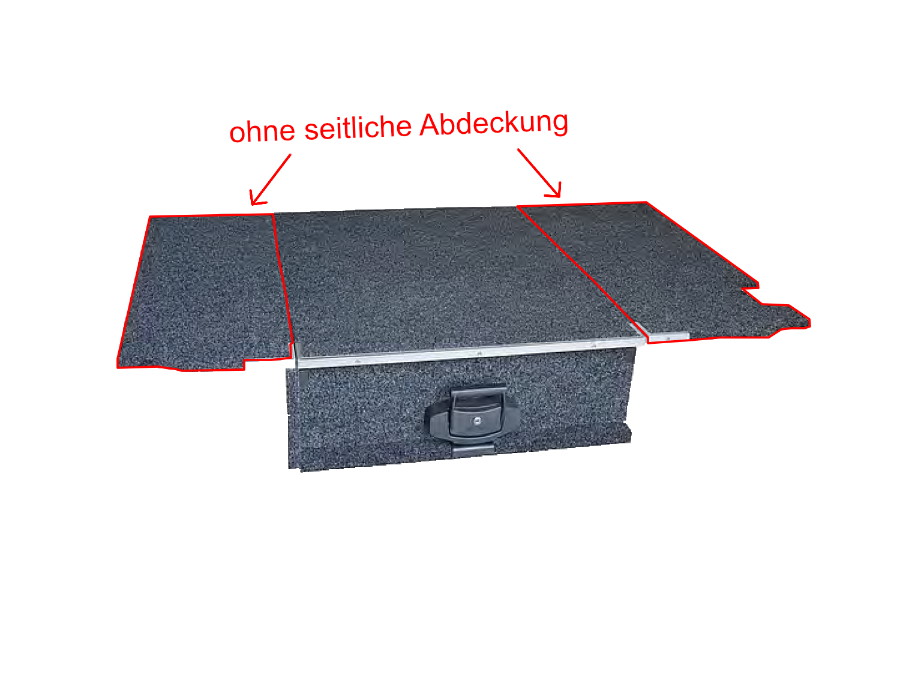 ARB Outback Solutions Outback Schublade für Land Rover Defender 90, 110 130, 2002 bis 2016, 790 × 1070 × 280 Aussen in mm