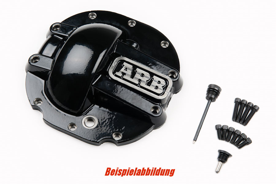 ARB Differentialschutz Vorderachse Jeep Wrangler JL Rubicon und Sahara, Gladiator, schwarz