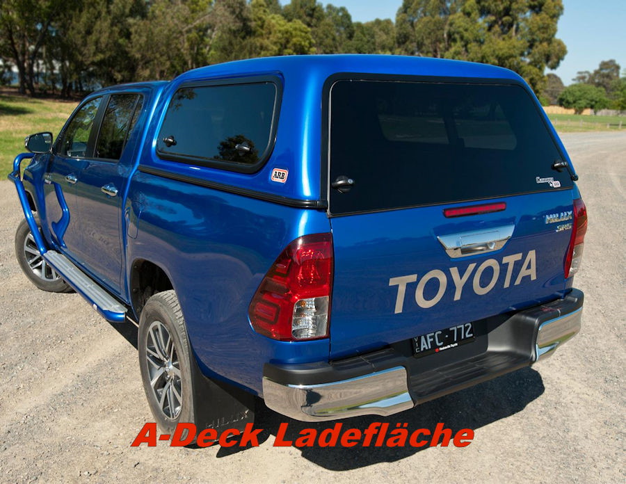 ARB Heckklappen Assistent Toyota Hilux Revo ab 2016, A-Deck