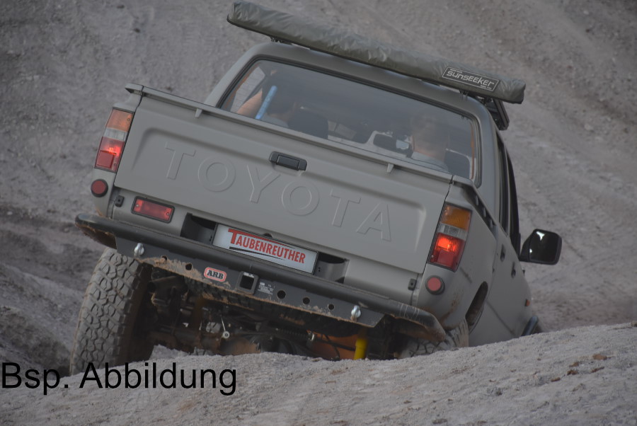 ARB Heckstossstange Toyota Hilux Doppelkabine und EC mit IFS, schwarz