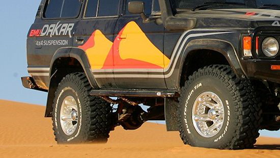 ARB Schwellerschutz mit Trittbretter für Toyota Lancruiser Toyota Land Cruiser J6