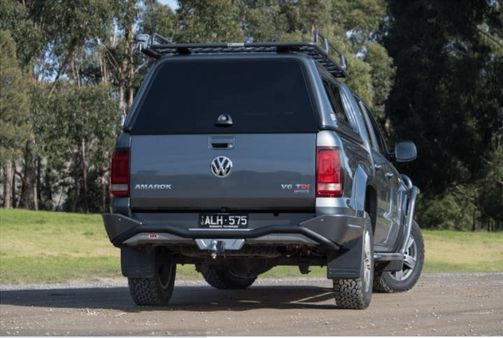 ARB Summit Heckstossstange Volkswagen Amarok bis 2023, schwarz pulverbeschichtet