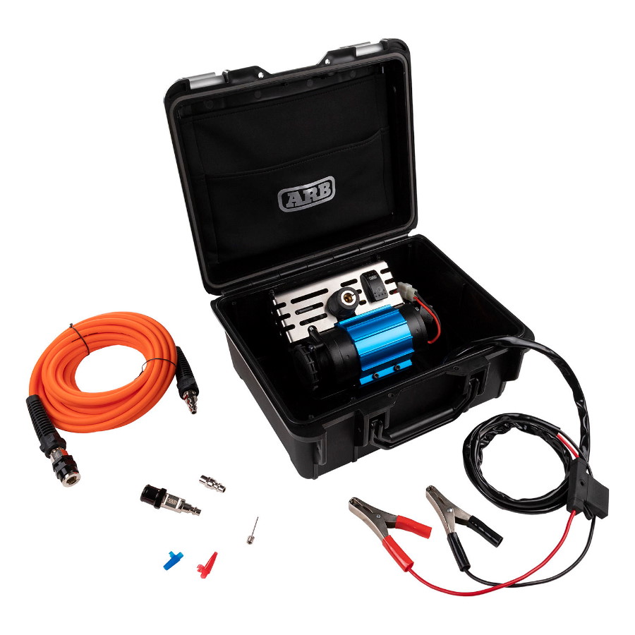 ARB Kompressor 12 V, CKMP V2 im Koffer inkl. Zubehör, 7 m Luftschlauch