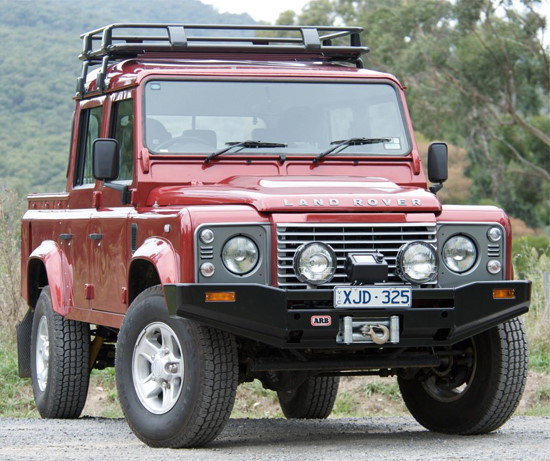 ARB Saharabar Land Rover Defender, alle Modelle, schwarz beschichtet
