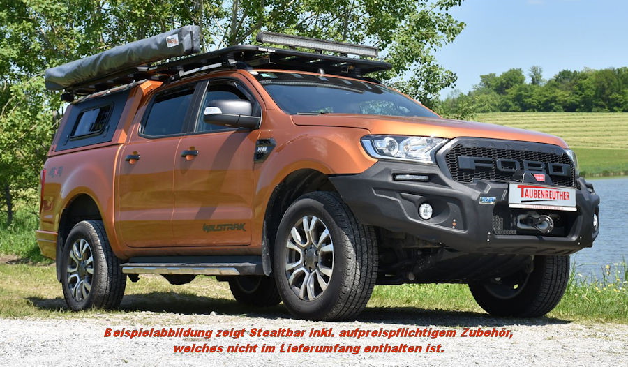 ARB Stealthbar für Ford Ranger PX II und PXIII mit Seilwindenaufnahme, schwarz