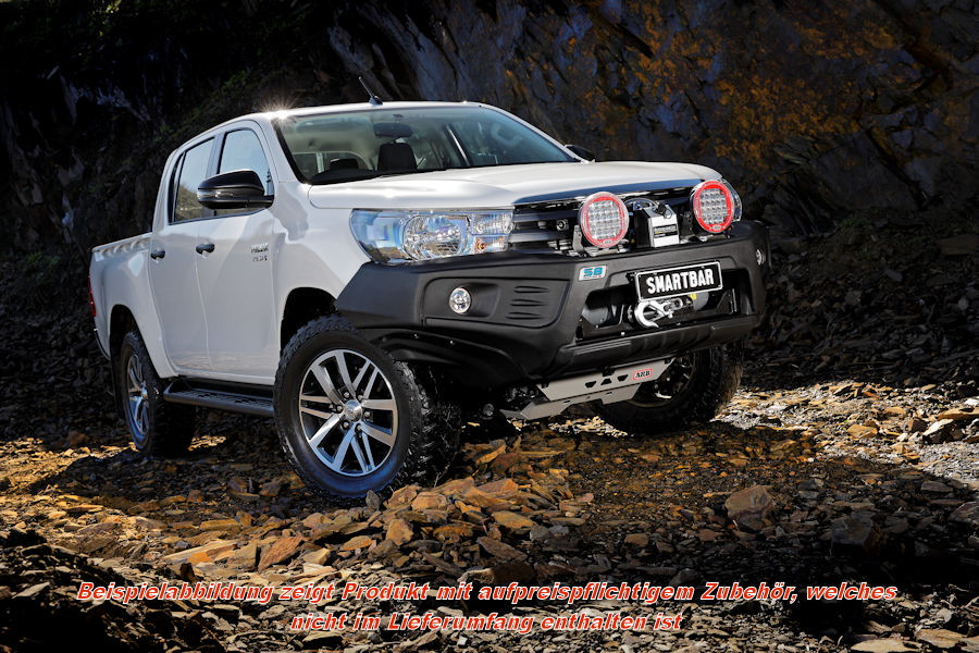 ARB Stealthbar Toyota Hilux Revo 2016 bis 2021 mit Seilwindenaufnahme, schwarz