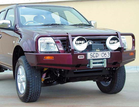 ARB Windenstossstange Isuzu D-Max, bis 2009/06