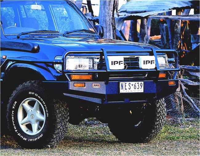 ARB Windenstossstange Toyota Land Cruiser HZJ80 ohne Kotflügelverbreiterung, 3411040