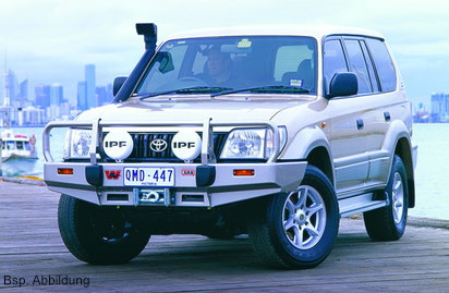 ARB Windenstossstange Toyota Land Cruiser J9, 2001–, mit Verbreiterungen, mit Airbag