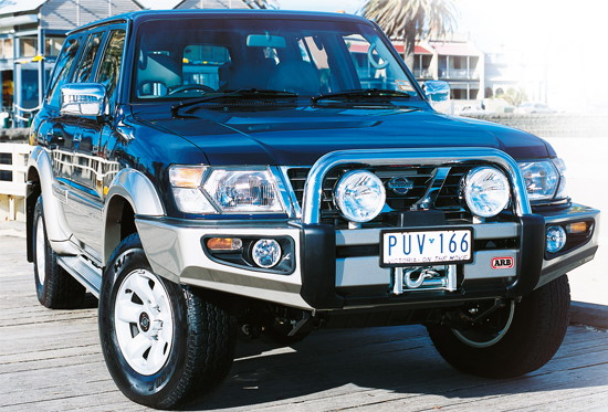 ARB Saharabar Nissan Patrol GR Y61, ab 2004, ohne Bügel und Gummipuffer