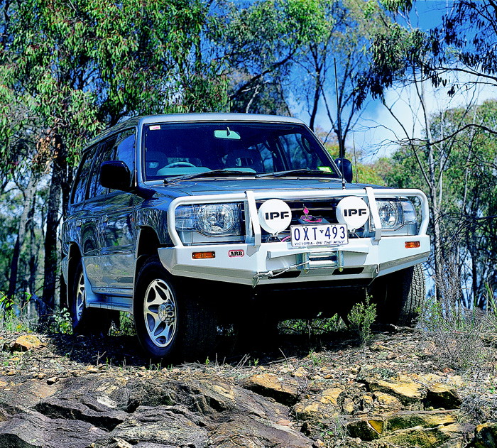 ARB Windenstossstange Mitsubishi Pajero V20, 1998-, 3434040, ohne TÜV. für CE-M6000-XD9000