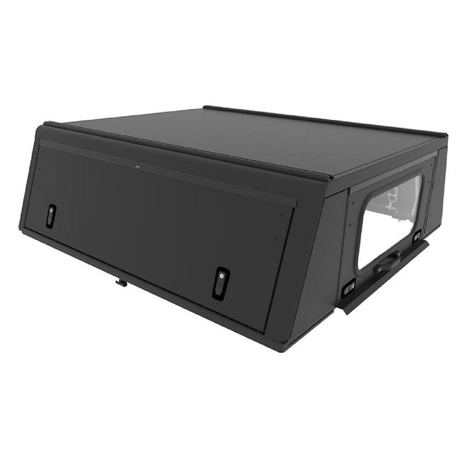 Alu-Cab Hardtop "Adventure" für Isuzu D-Max 2021+ Doppelkabine schwarz/glatt