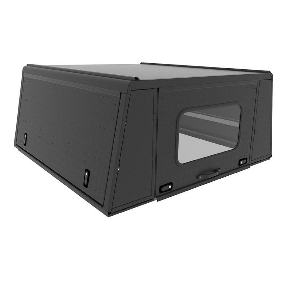 Alu-Cab Hardtop "Adventure" Toyota Land Cruiser 79 1984+ Doppelkabine schwarz/geriffelt