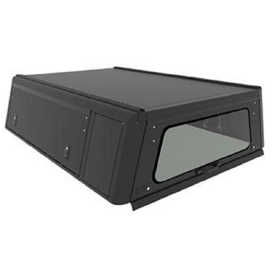 Alu-Cab Hardtop "Explorer" für Toyota Hilux 2005-2015 Extrakabine schwarz/glatt