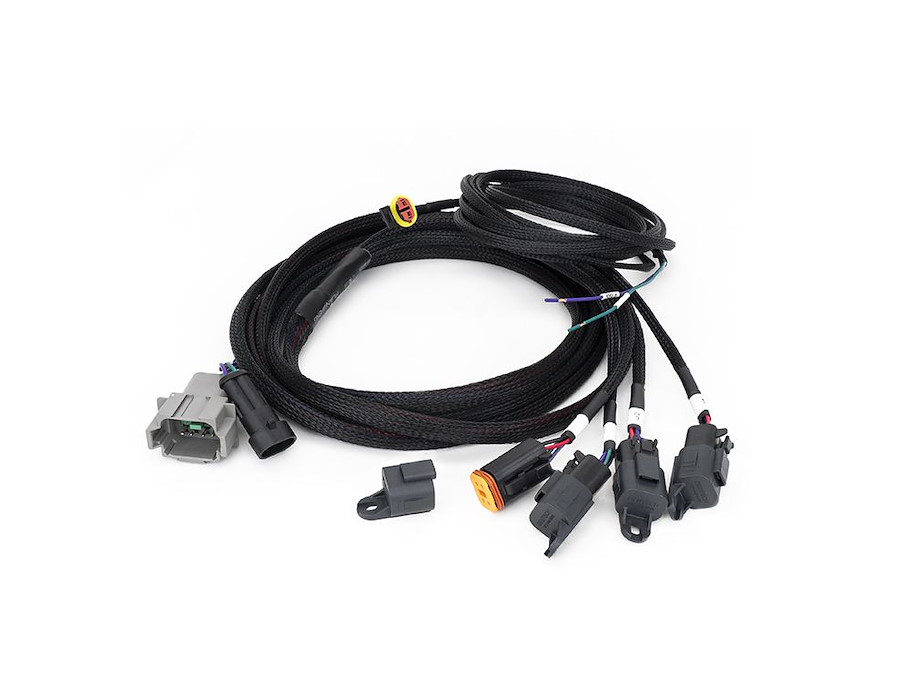Lazer Four-Lamp Harness Kit with DT04-08 Connector (4-Pin, Deutsch DT, 12V)