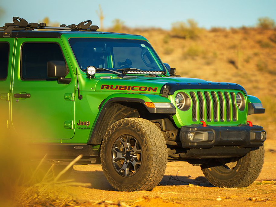 Lazer Jeep Wrangler JL (2017+) - A-Säulen-Montagesatz