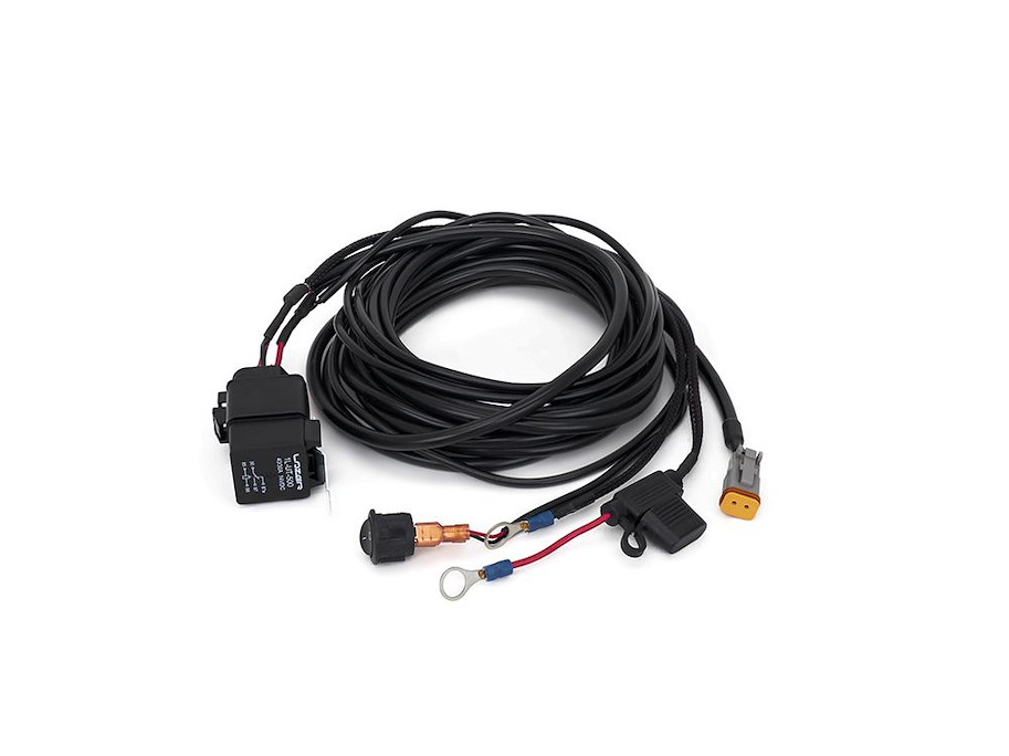Lazer Kabelsatz für einzellampe (2-poligem, Deutsch DT, 12V)