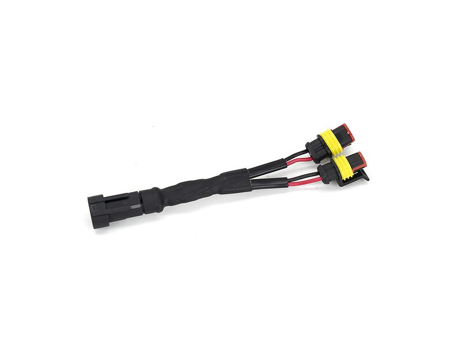 Lazer Y-Splitter – Single-Lamp to Two-Lamp (2-Pin, Superseal)