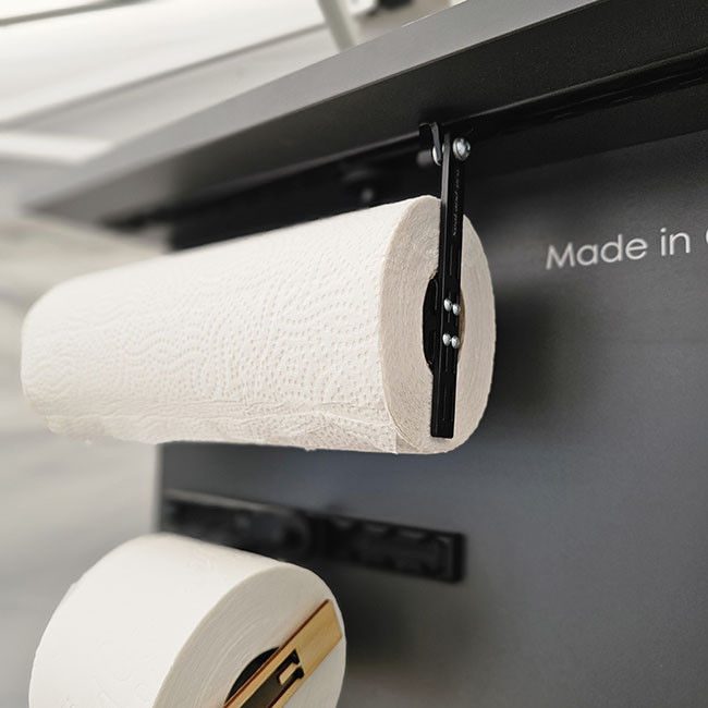 SeaLand-pro Papierabroller Multi Airline für Küchenrollen, schwarz