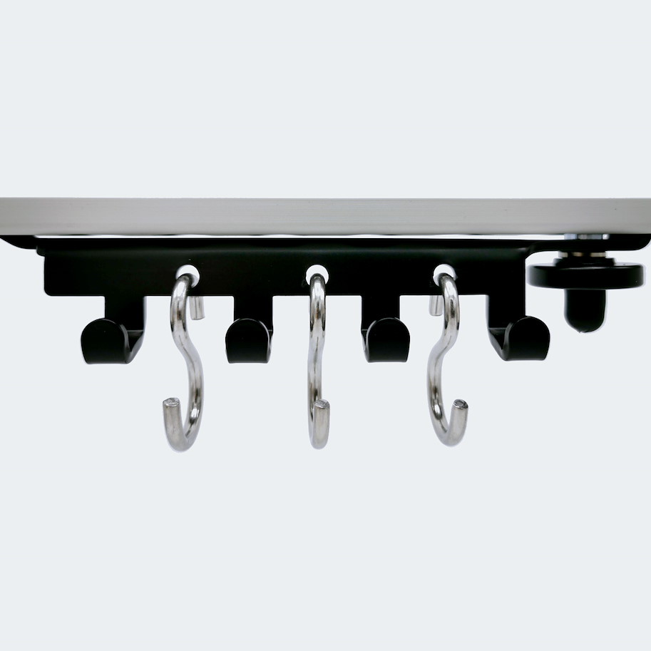 SeaLand-pro S-Haken-Set Edelstahl, 3 Stück, für Hakenleiste Airline