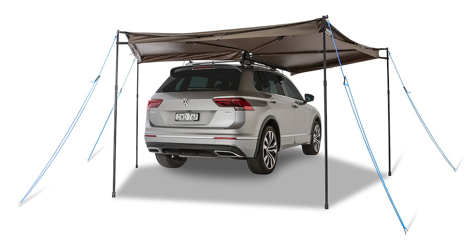 Rhino Rack Batwing Compact Markise, rechte Seite, mit "Stow iT"