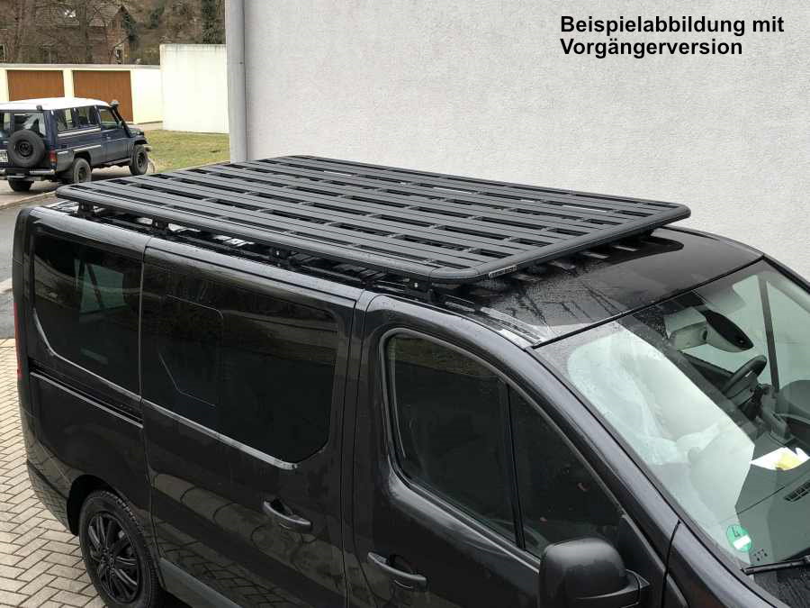 Rhino Rack Pioneer 6 Plattform 2'500 × 1'580 mm Opel Vivaro, Renault Trafic, ab 2014, L1