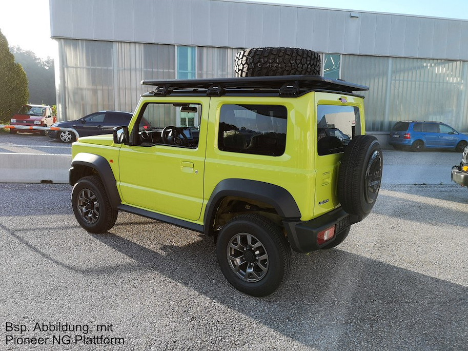 Rhino Rack Pioneer 6 Plattform 1'900 × 1'380 mm Suzuki Jimny II, mit RL110S2