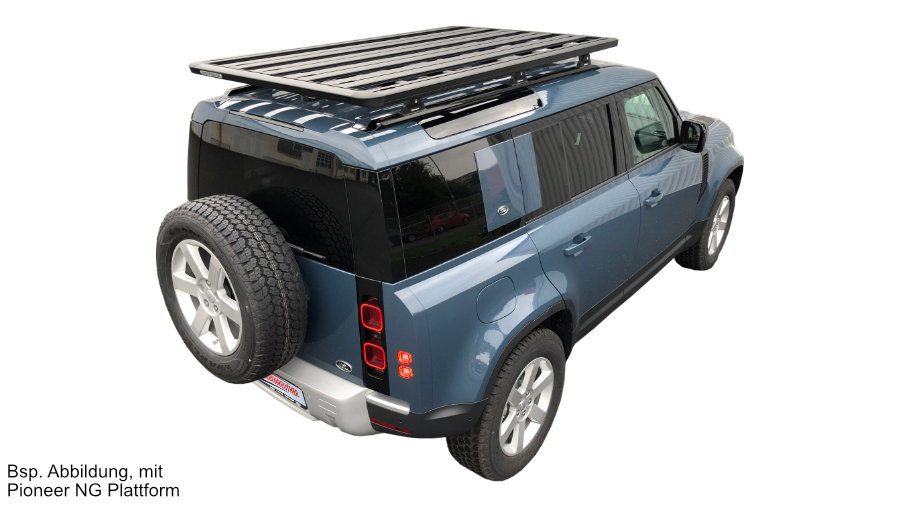 Rhino Rack Pioneer 6 Plattform 2'100 × 1'240 mm RLT600 für Land Rover Defender 2020 110