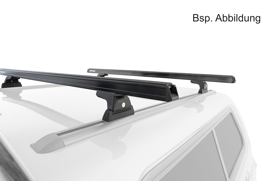 Rhino Rack Heavy Duty Querträger 1'500 mm, schw. (2Stk) inkl. RLT600 für RSI Hardtop