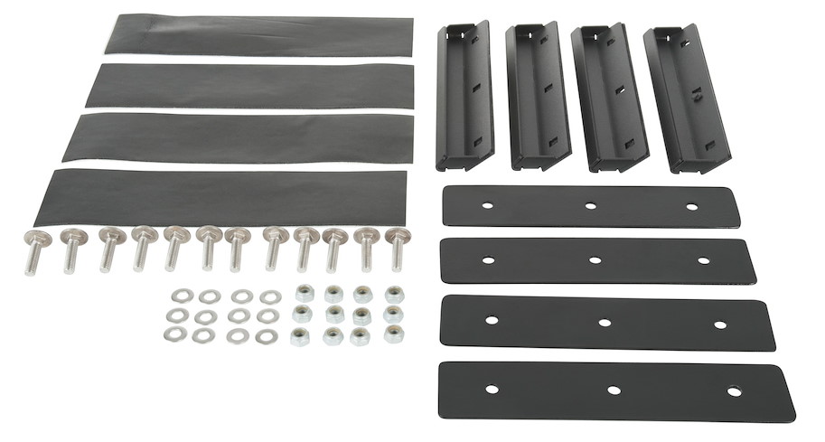 Rhino Rack Regenrinnen für Hardtops universell, seitlich, (4 Stk.)