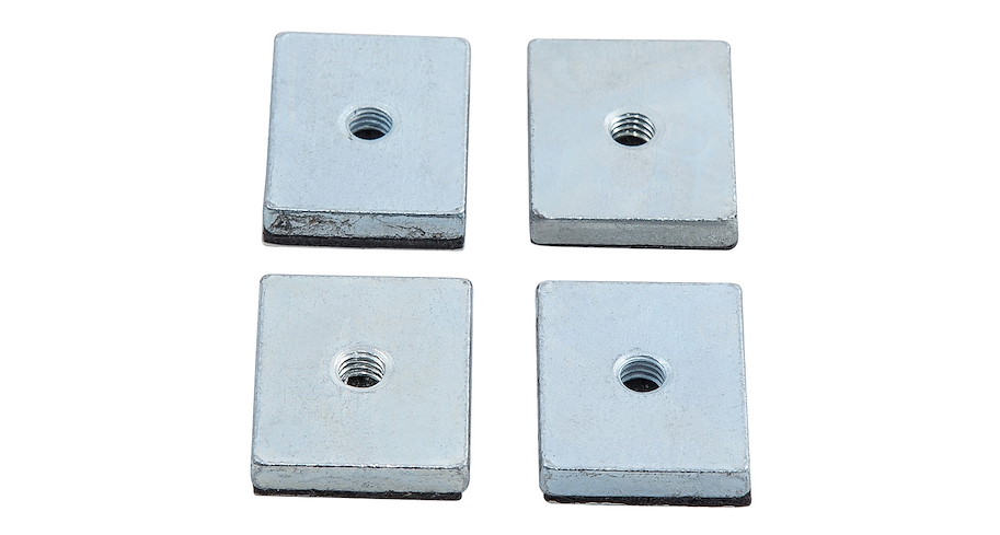 Rhino Rack Montagekit QMFK11 (4 x M6 Mutter 30 × 25 × 5 mm)