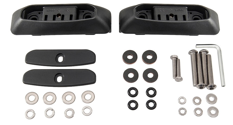 Rhino Rack Basiskit (2 Stk.) Toyota Land Cruiser J100 hinten