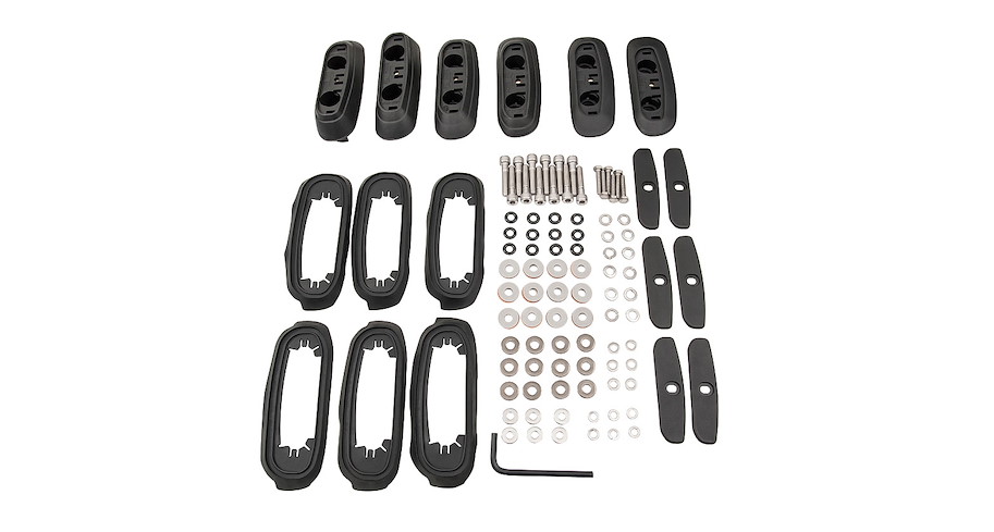 Rhino Rack Basiskit (6 Stk.) Toyota Land Cruiser J200