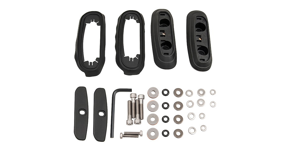 Rhino Rack Basiskit (2 Stk.) Toyota Land Cruiser J200 vorne