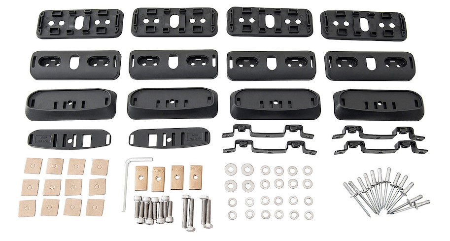 Rhino Rack Basiskit (4 Stk.) Suzuki Ignis MF ab 2016