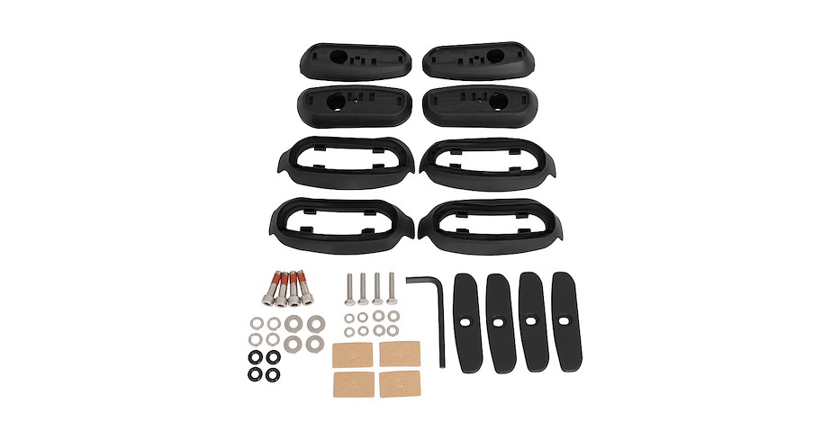 Rhino Rack Basiskit (4 Stk.) Isuzu D-Max, Doppelkabine, ab 12/2020