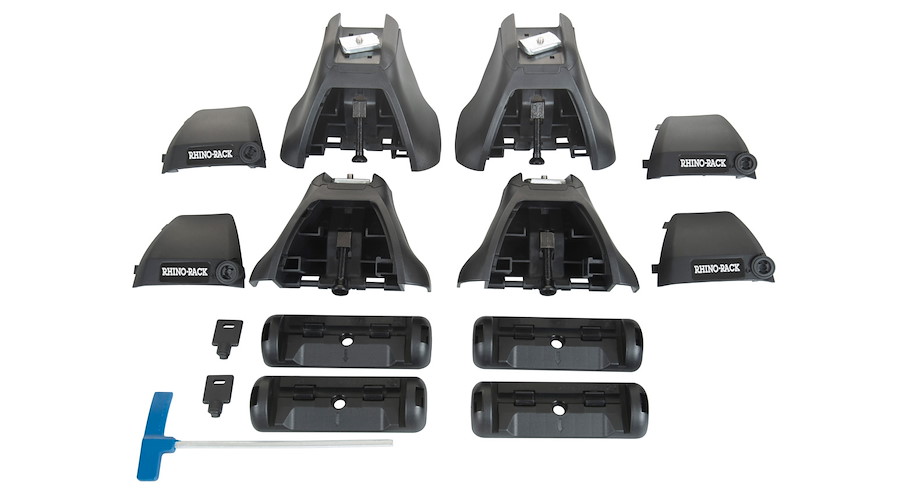Rhino Rack Fusskit 2500 (4 Stk.) für Heavy Duty Querträger