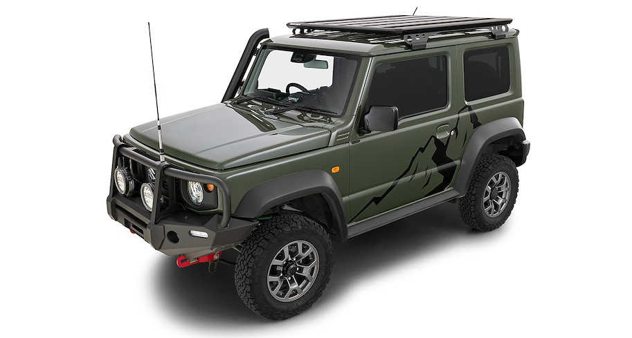 Rhino Rack PioneerLT Plattform 1'339 × 1'453 mm Backbone, Suzuki Jimny ab 10/2018