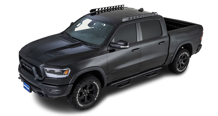 Rhino Rack ''Backbone'' Montagekit Ram Doppelkabine Gen5, Silverado, Sierra