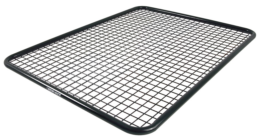 Rhino Rack Stahlgitter-Plattform "L", 1'590 × 1'205 mm, schwarz pulverbeschichtet