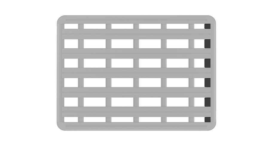 Rhino Rack Pioneer 6 Windschutzeinsätze Set für 1'380 mm, breite Plattformen