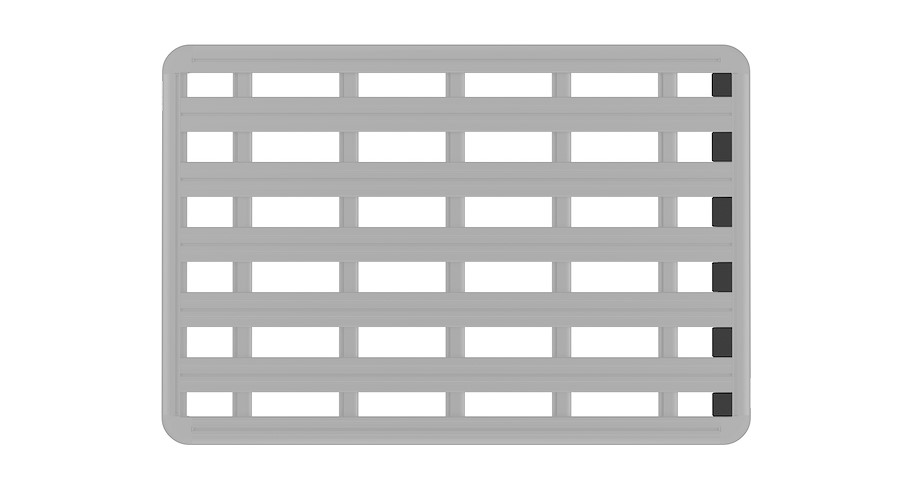 Rhino Rack Pioneer 6 Windschutzeinsätze Set für 1'430 mm, breite Plattformen