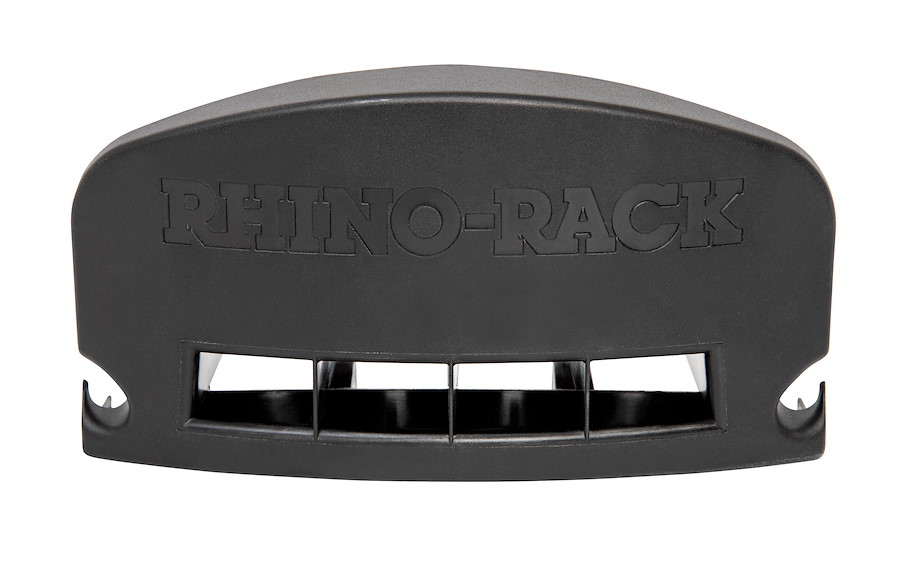 Rhino Rack Batwing Endstück mit Aufnahme für Magnete (Magnete nicht enthalten)