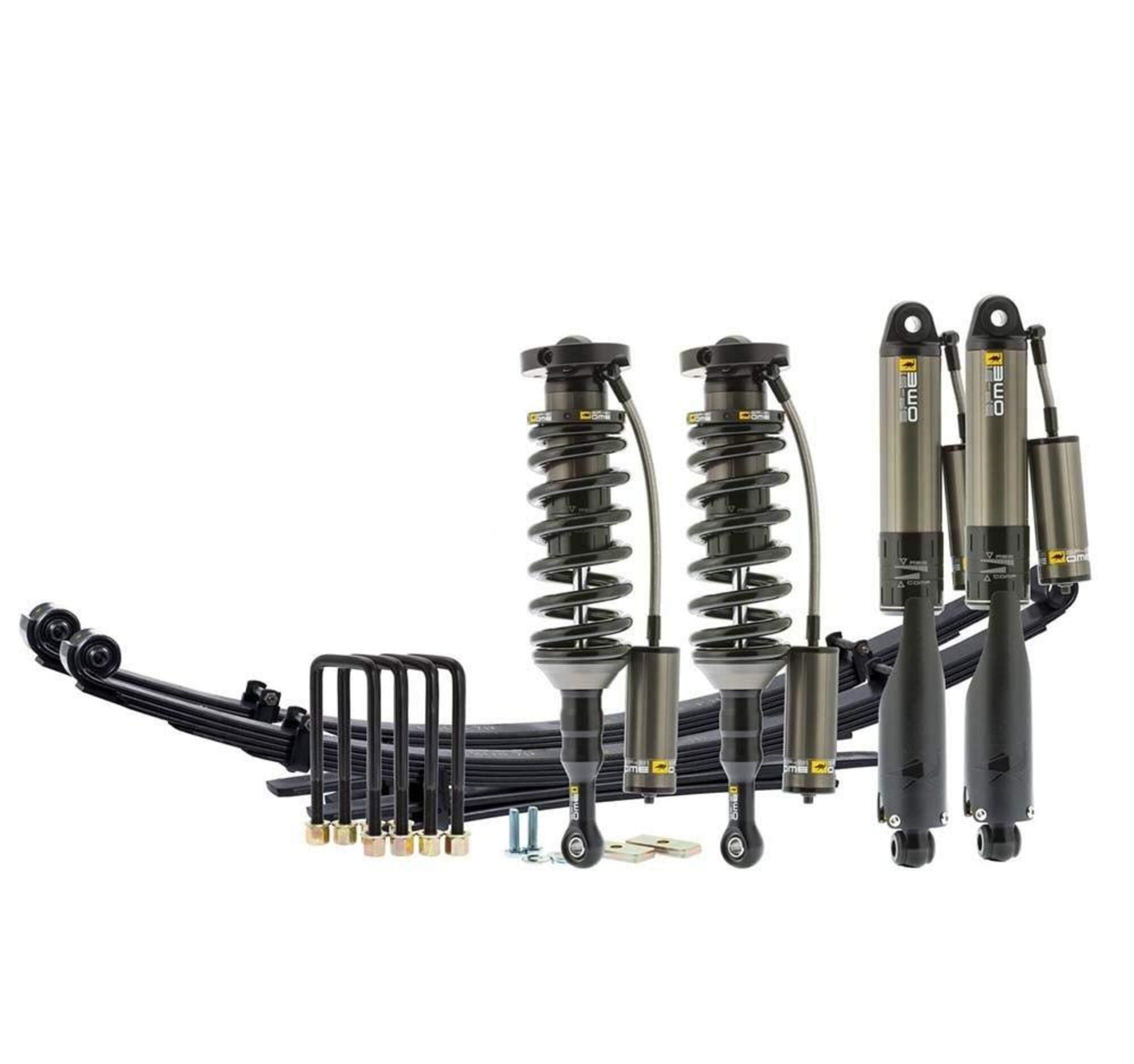 Old Man Emu Fahrwerk-Kit mit Federbeinen, Stossdämpfern und Blattfeder