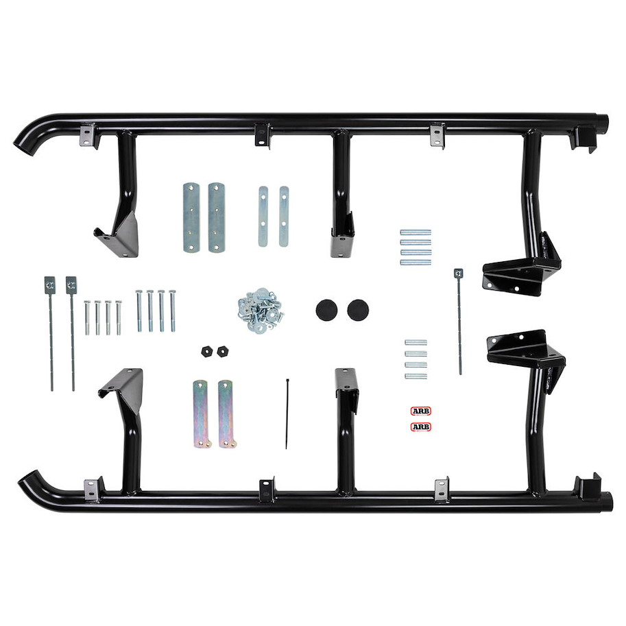 ARB Side Steps Mitsubishi L200 MQ ab '15, mit Riffelblech