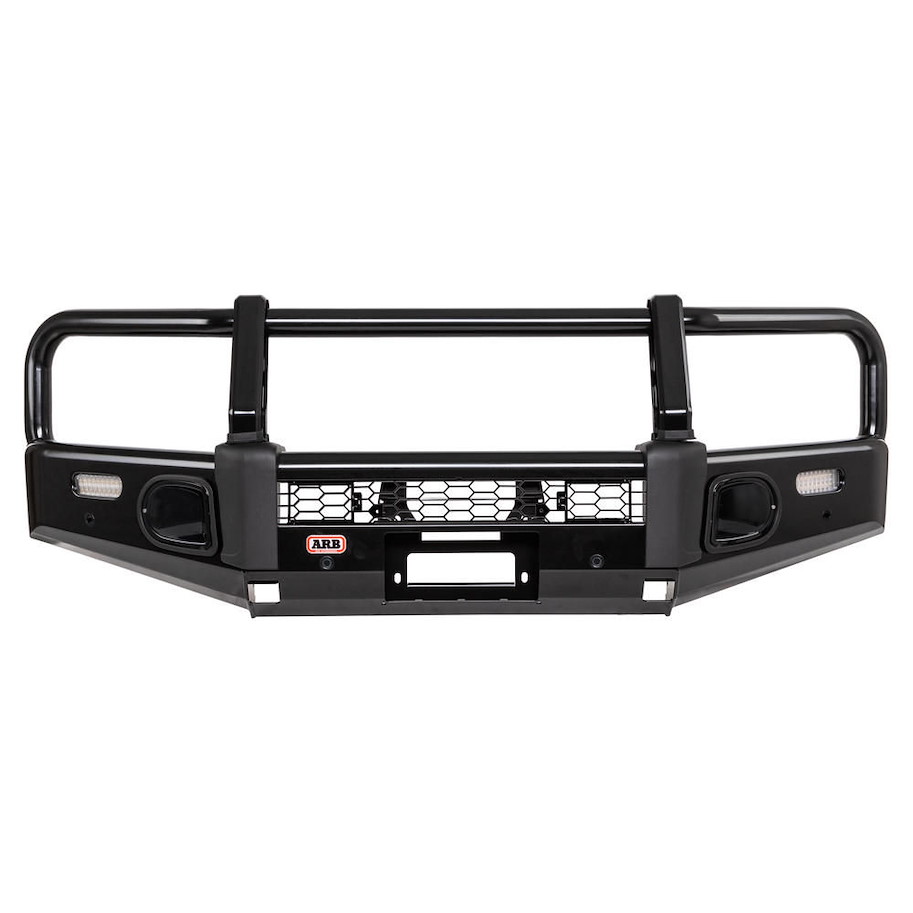 ARB Windenstossstange Volkswagen Amarok ab '10 schwarz beschichtet, mit Parksensor