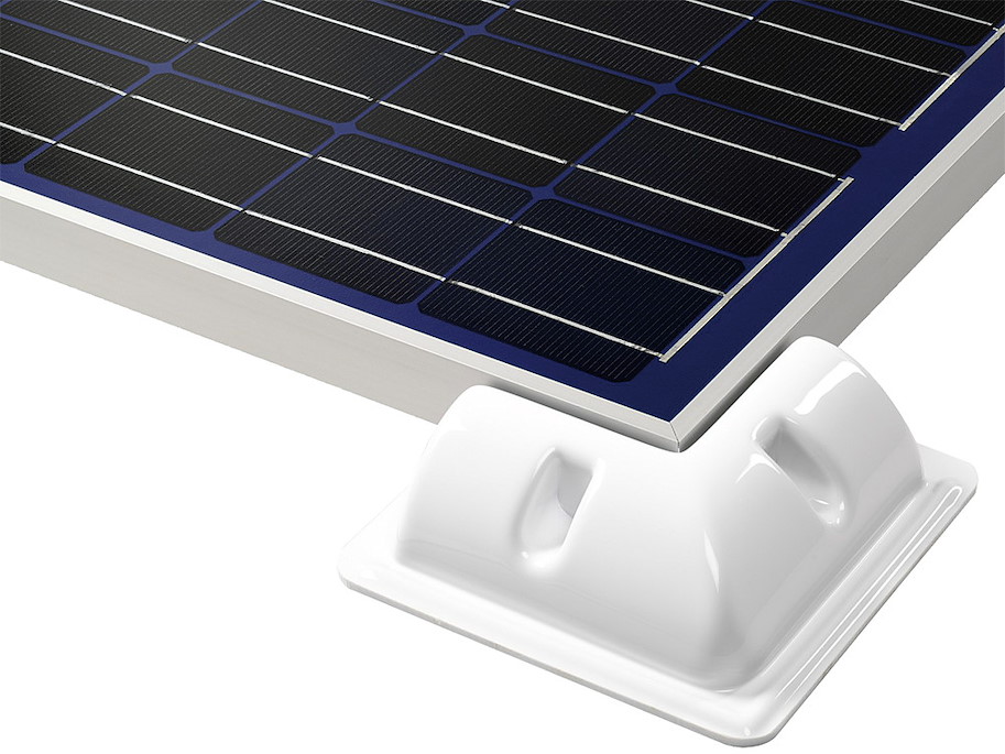 Eckhalterungen ABS fuer Solarpanele, 4 Stk.