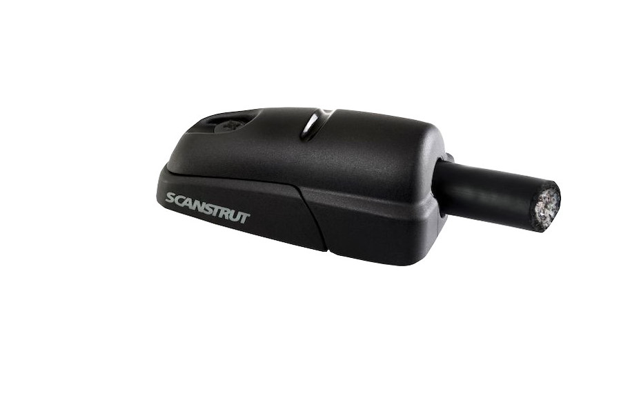 Dachdurchfuehrungstuelle, wasserdicht, schwarz, 78x43x27mm