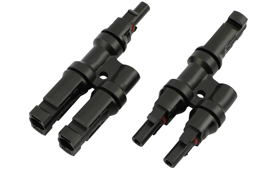 Solar-Stecker Y-Verteiler, Typ MC4, 2 Stk.